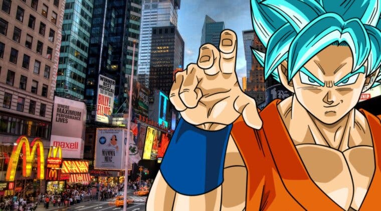 Imagen de Goku SSB se cuela a lo grande en el desfile de Acción de Gracias de Nueva York