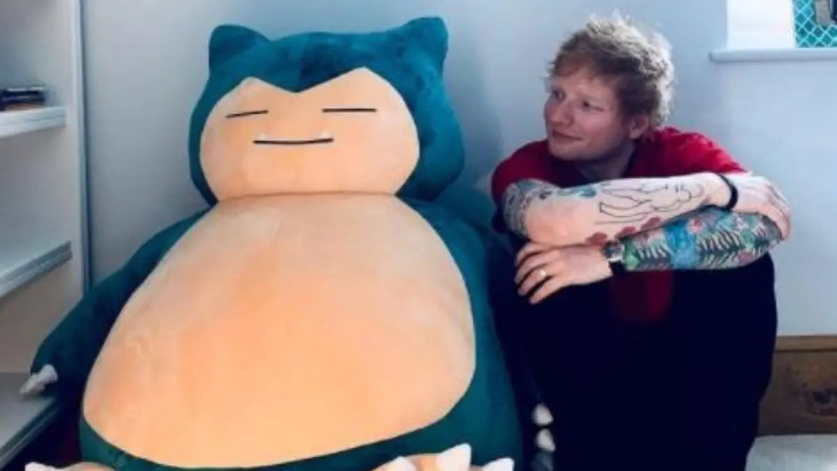 Ed Sheeran Pokemon Snorlax