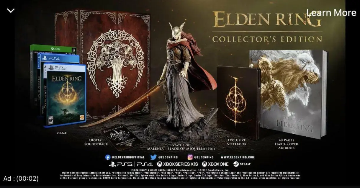 elden ring coleccionista