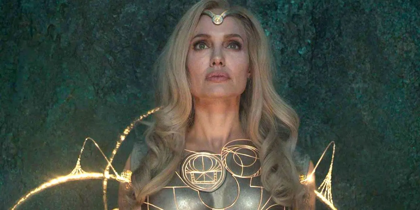 Una secuencia de Angelina Jolie en Eternos, lo último del Universo Cinematográfico de Marvel