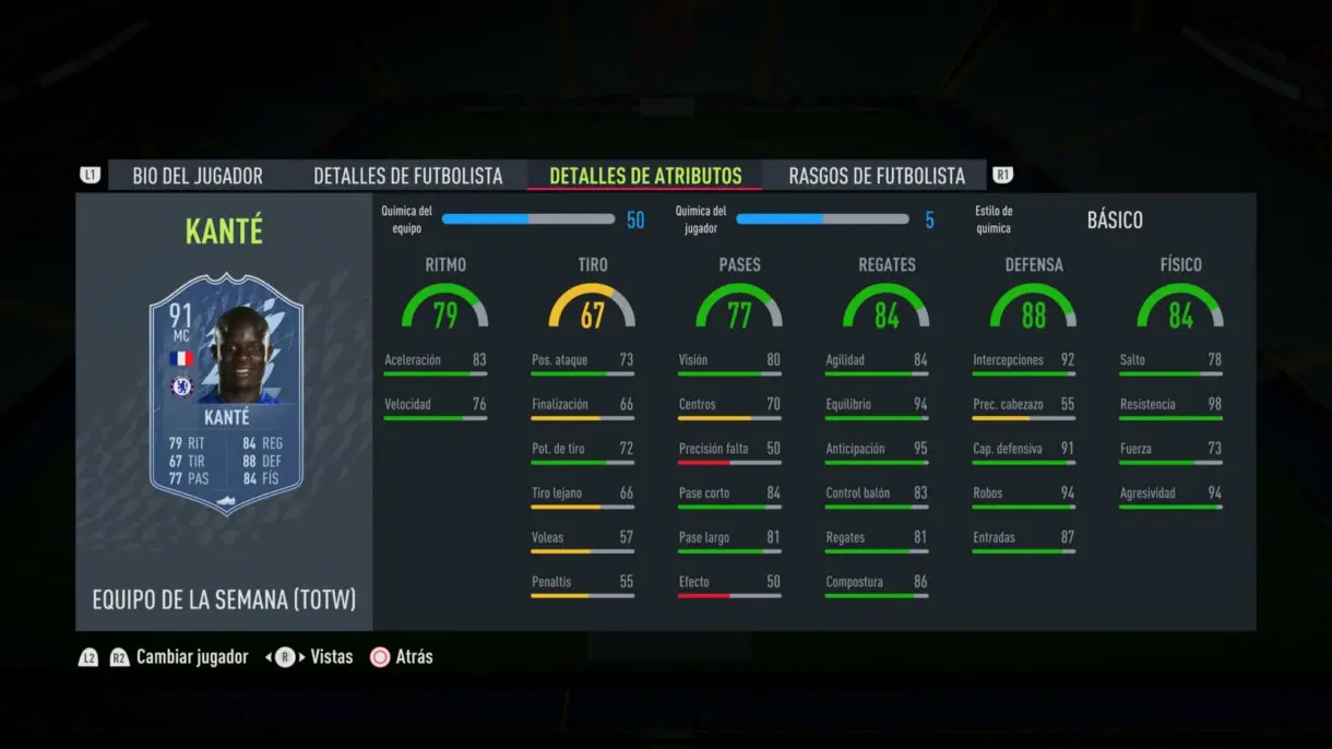 FIFA 22: Messi y Kanté lideran el TOTW 10 + Nuevas mejoras de Ones to Watch Ultimate Team Equipo de la Semana Kanté
