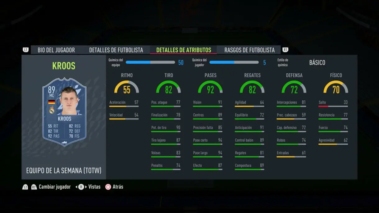 FIFA 22: Messi y Kanté lideran el TOTW 10 + Nuevas mejoras de Ones to Watch Ultimate Team Equipo de la Semana Kroos