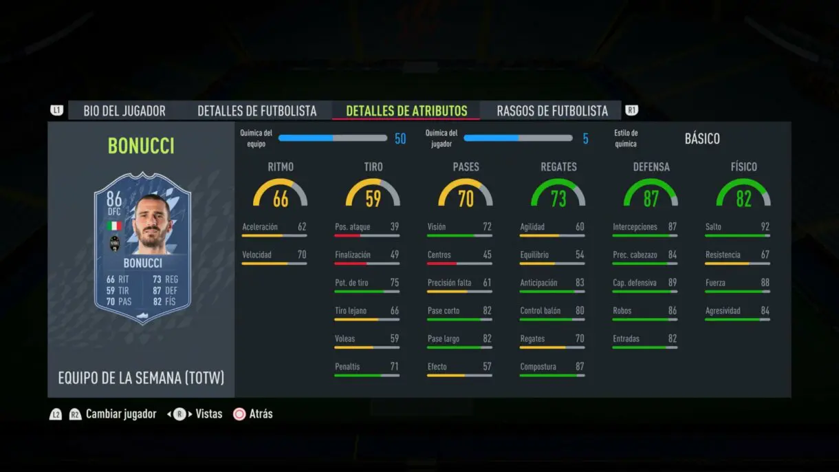 FIFA 22: Messi y Kanté lideran el TOTW 10 + Nuevas mejoras de Ones to Watch Ultimate Team Equipo de la Semana Bonucci