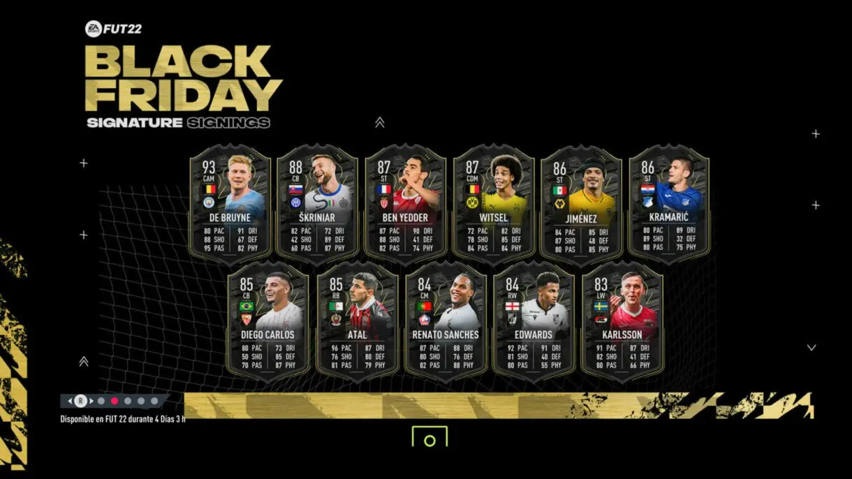 FIFA 22: ¡Oficial! Este es el equipo Signature Signings y aquí puedes ver las stats de todas las cartas Ultimate Team