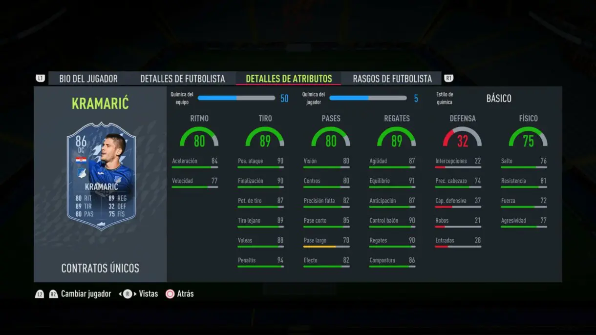 FIFA 22: ¡Oficial! Este es el equipo Signature Signings y aquí puedes ver las stats de todas las cartas Ultimate Team Kramaric