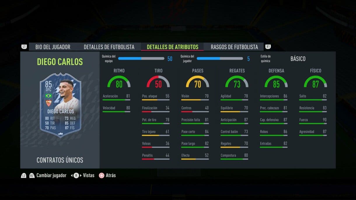 FIFA 22: ¡Oficial! Este es el equipo Signature Signings y aquí puedes ver las stats de todas las cartas Ultimate Team Diego Carlos