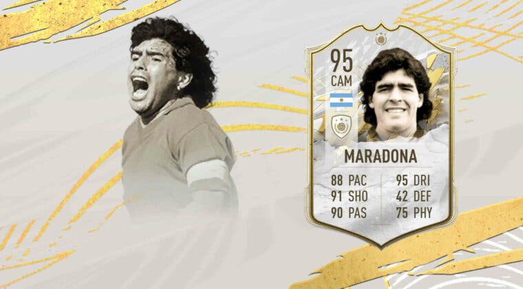 Imagen de FIFA 22: las cartas Icono de Maradona podrían desaparecer de Ultimate Team