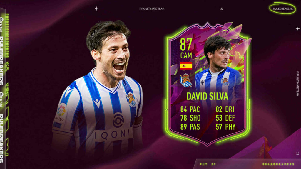fifa 22 review david silva rulebreakers
