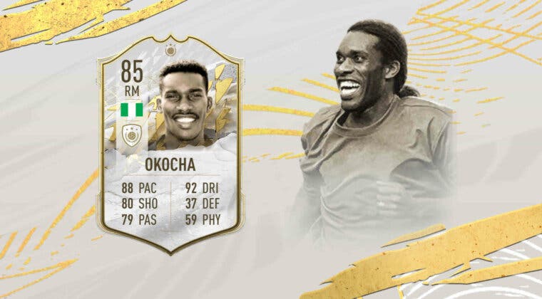 Imagen de FIFA 22 Iconos: review de Okocha Baby. ¿Un extremo interesante que encaja en cualquier plantilla?