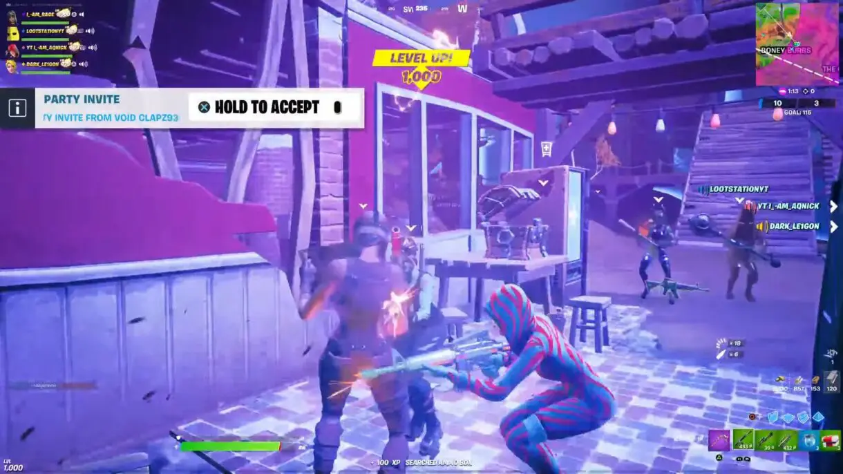 fortnite nivel 1000