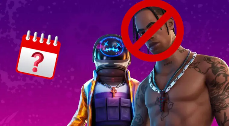 Imagen de Fortnite retira los objetos de Travis Scott de la tienda por el trágico accidente de su reciente concierto