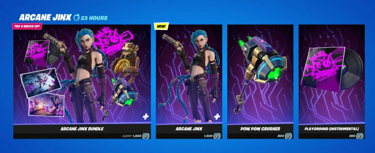 jinx lol fortnite