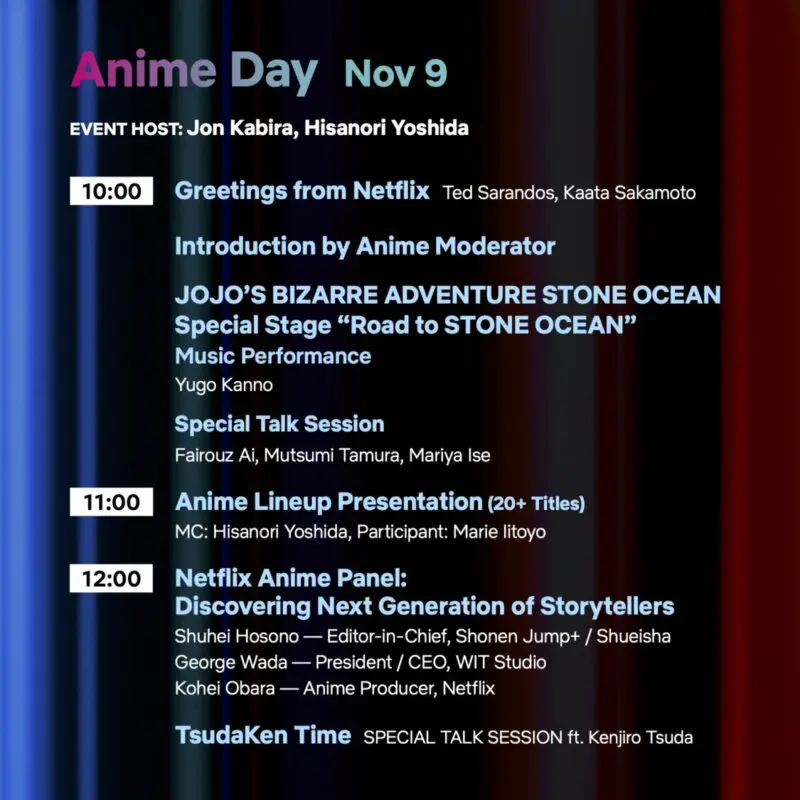 jojo netflix horario festival