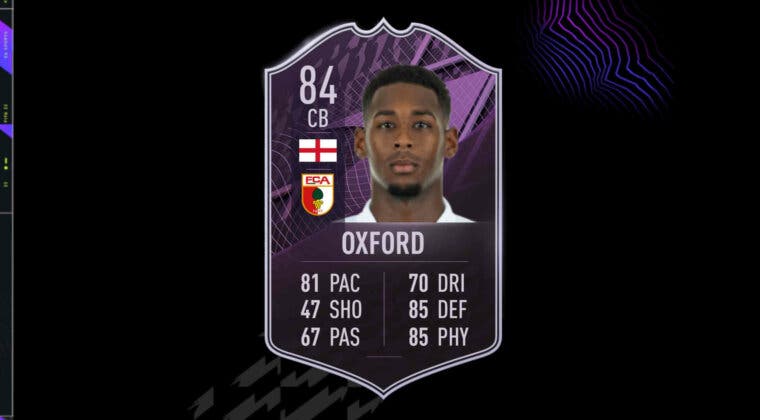 Imagen de FIFA 22: Oxford Jugador de Liga es la nueva carta gratuita. Estos son sus atributos y así puedes conseguirlo