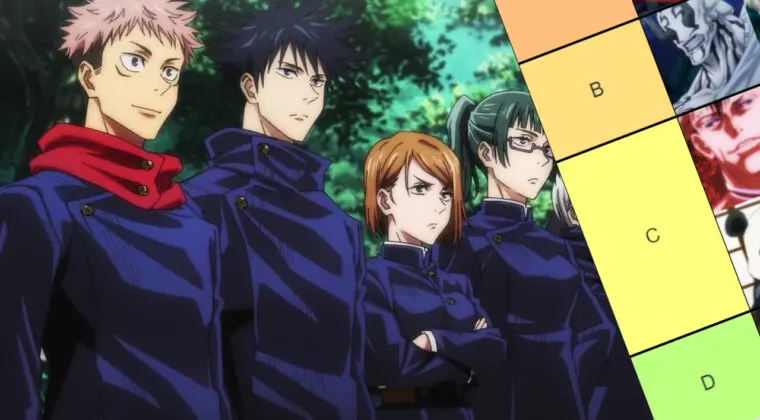 Imagen de Jujutsu Kaisen: Tier List con 'mis mejores personajes' del anime, ¿Cuáles son los tuyos?