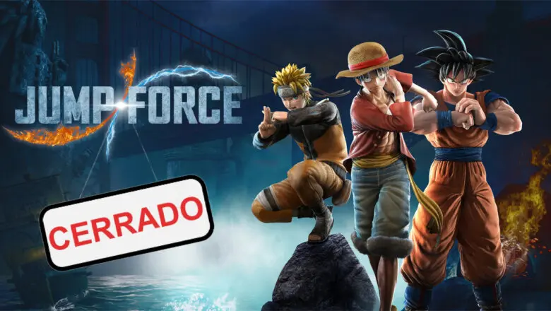 jump force cierre
