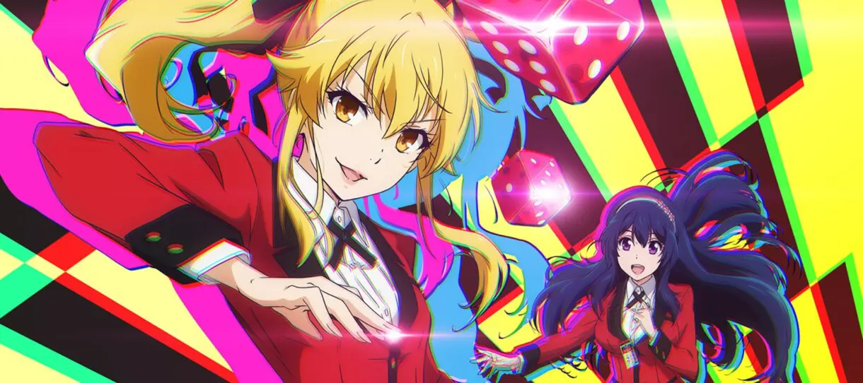 kakegurui twin anime anuncio