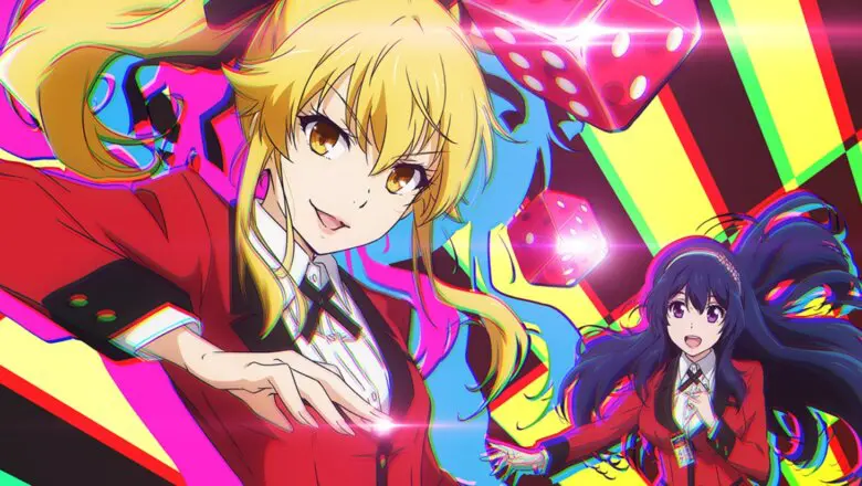 kakegurui twin anime anuncio