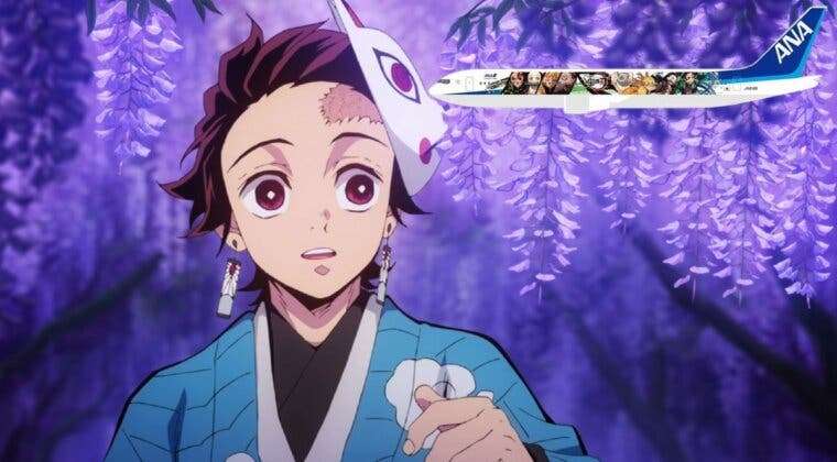 Imagen de Así será el avión de Kimetsu no Yaiba que surcará los cielos de Japón