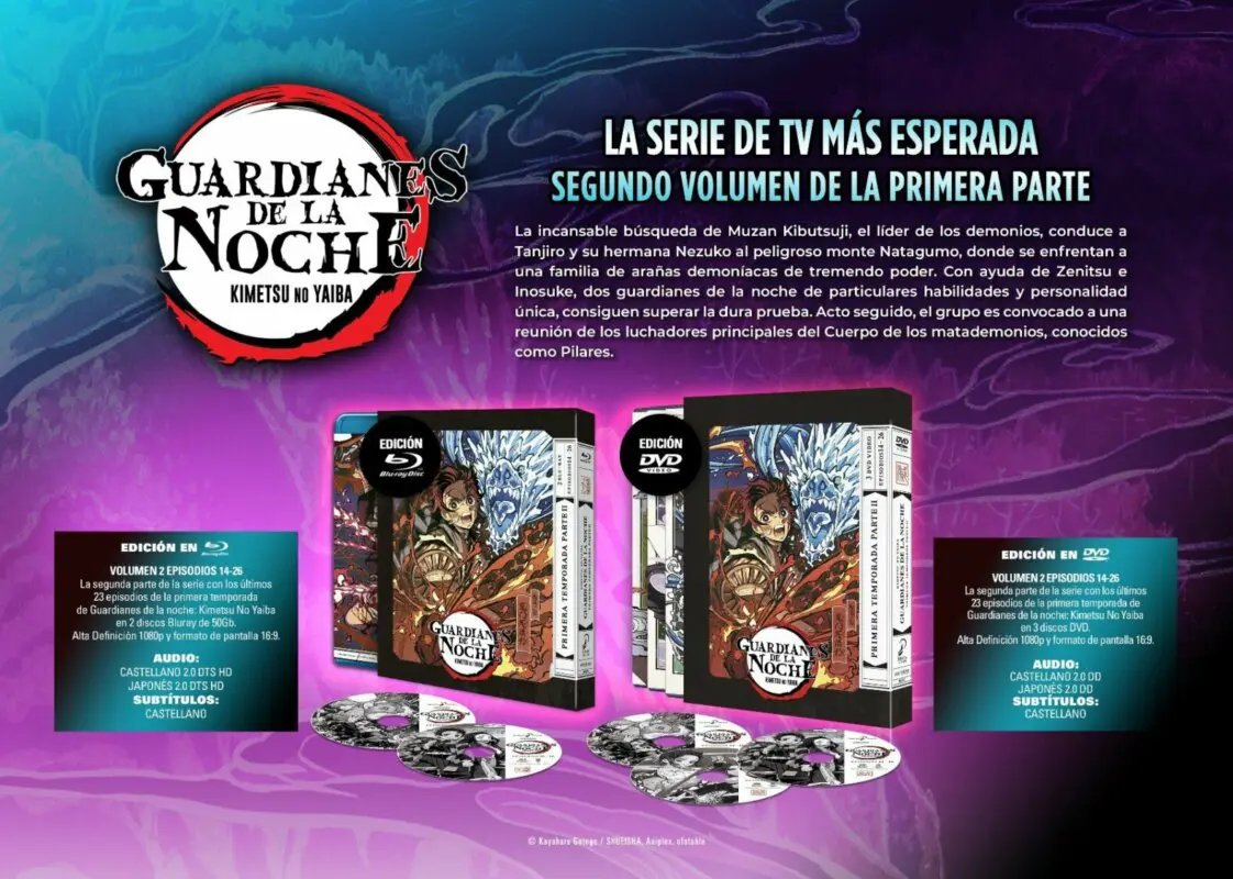 Kimetsu no Yaiba T1 parte 2 fisico