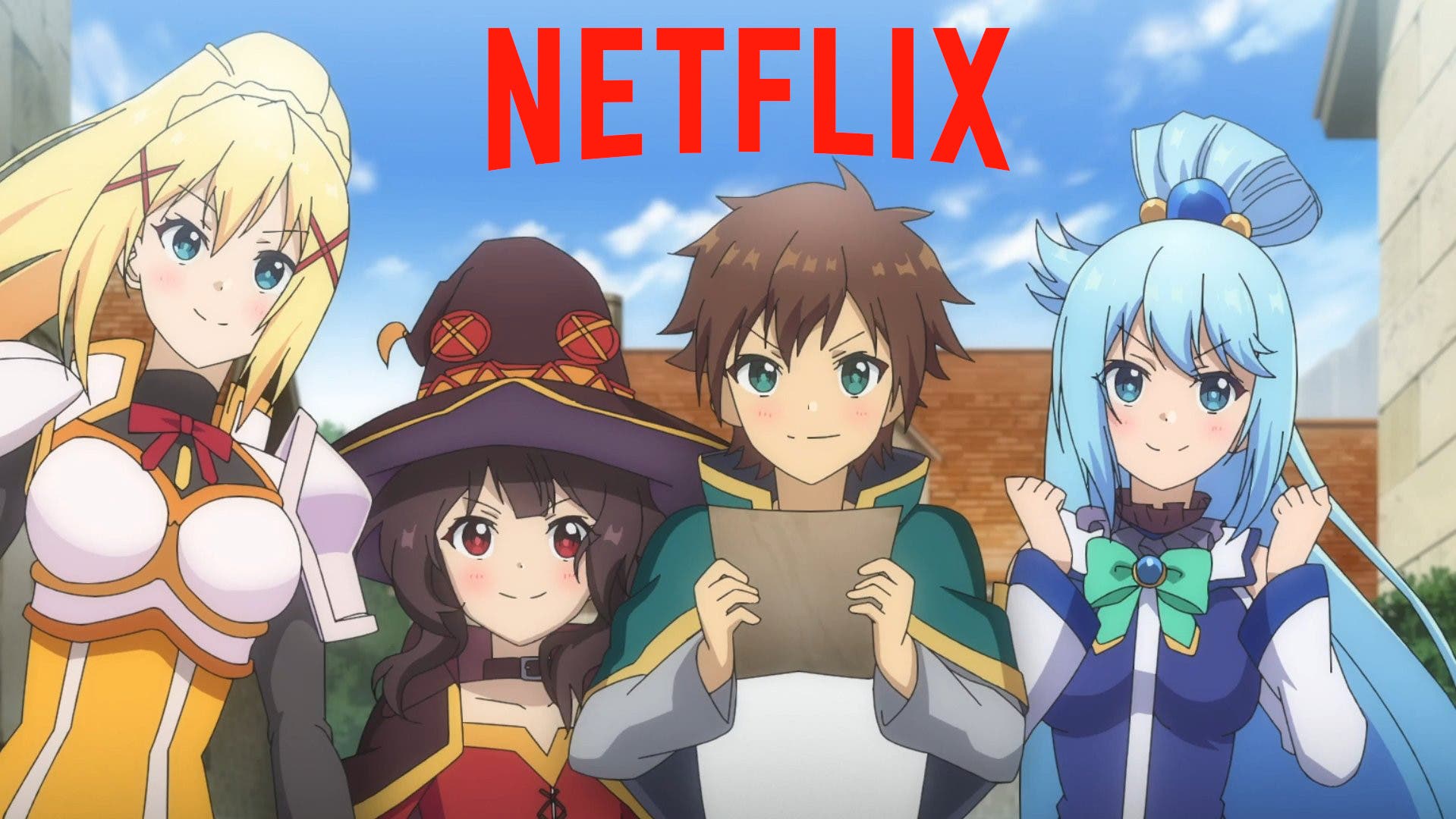 KonoSuba ya está disponible en Netflix España