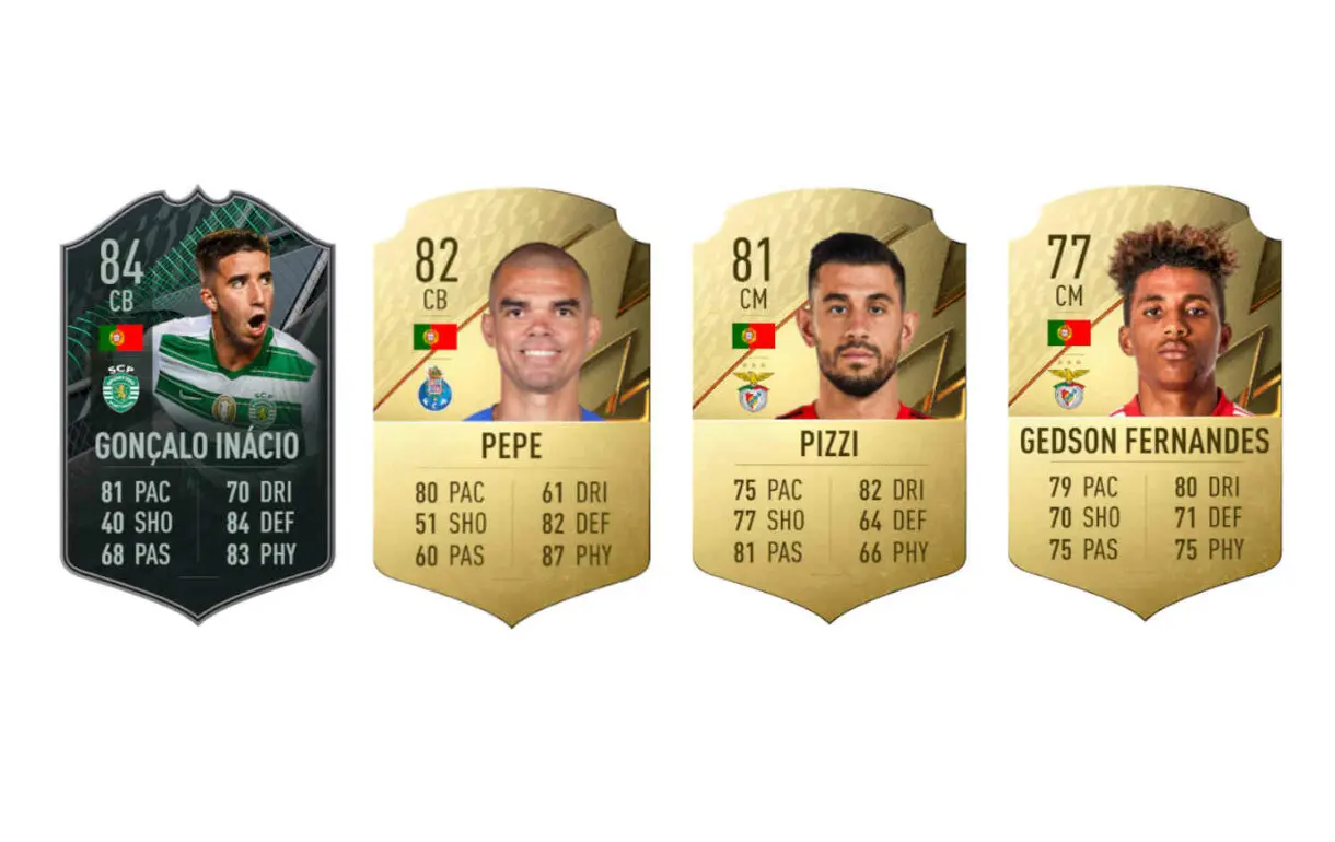 FIFA 22: análisis de los Fundamentos de la Liga Portugal. ¿Cartas gratuitas de nivel? links verdes Rafa Soares Fundamentos