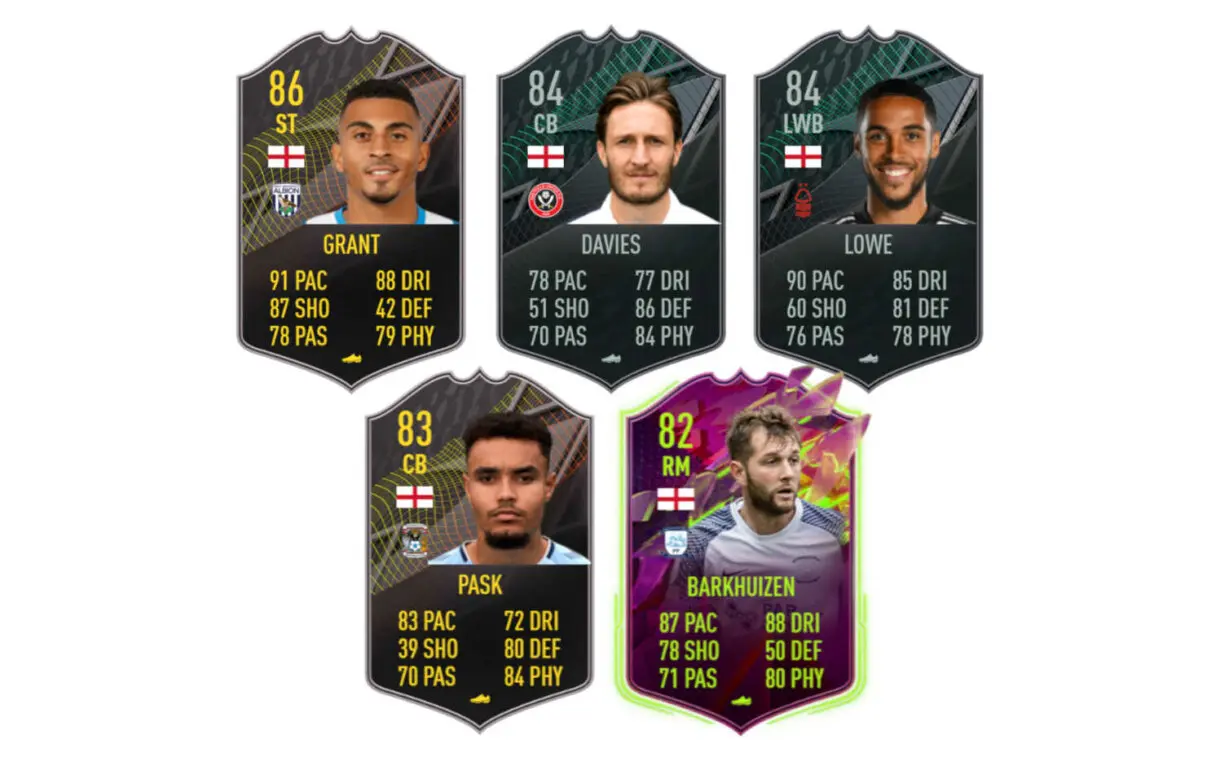FIFA 22: análisis de los Fundamentos de la EFL Championship (Laurent, Davies, Lowe e Ivan Cavaleiro) links verdes Laurent