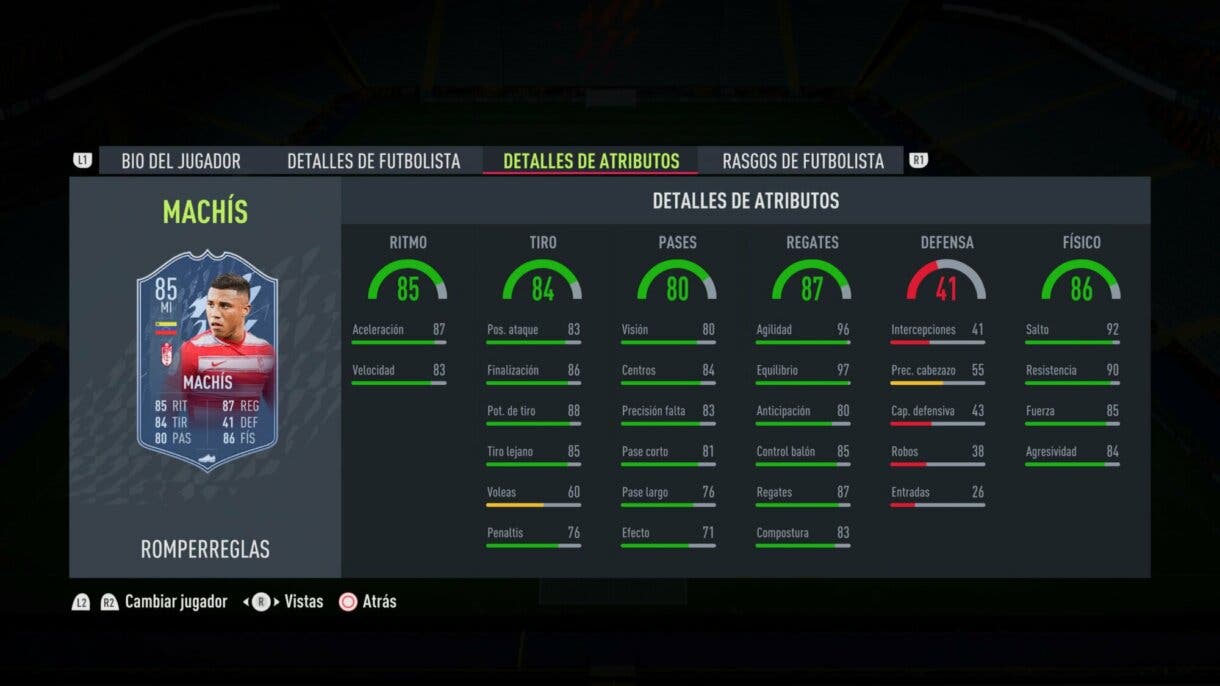 FIFA 22: ¡Oficial! Este es el segundo equipo Rulebreakers. Aquí puedes ver sus stats Ultimate Team stats in game Machís