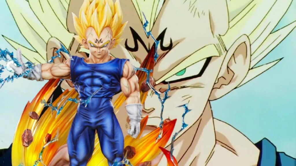majin vegeta dragon ball z