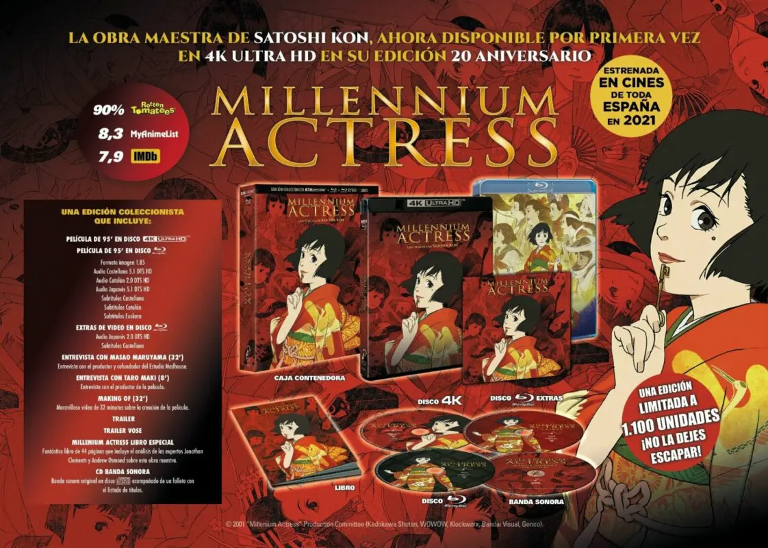 Millenium Actress Ed Coleccionista