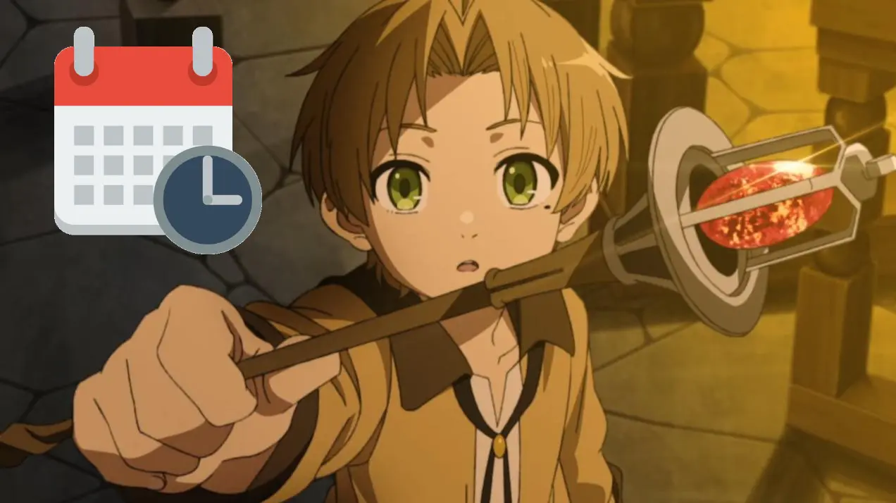 Mushoku Tensei- Jobless Reincarnation Rudeus horario