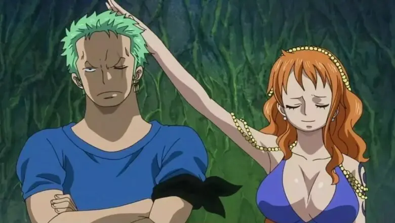 one piece nami zoro