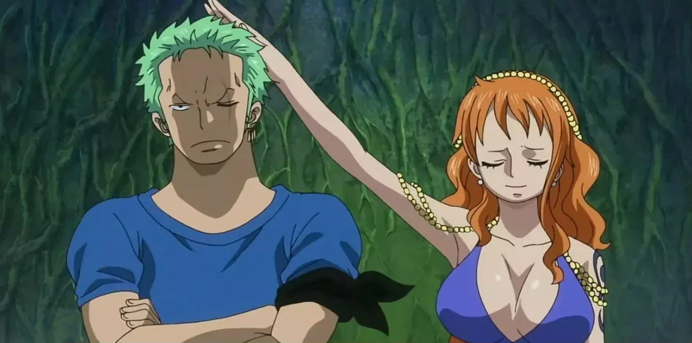 one piece nami zoro