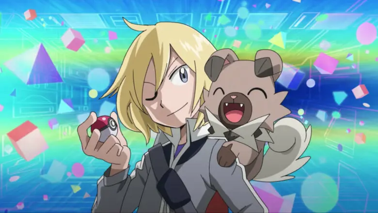 Paolo y Rockruff Pokemon Masters EX