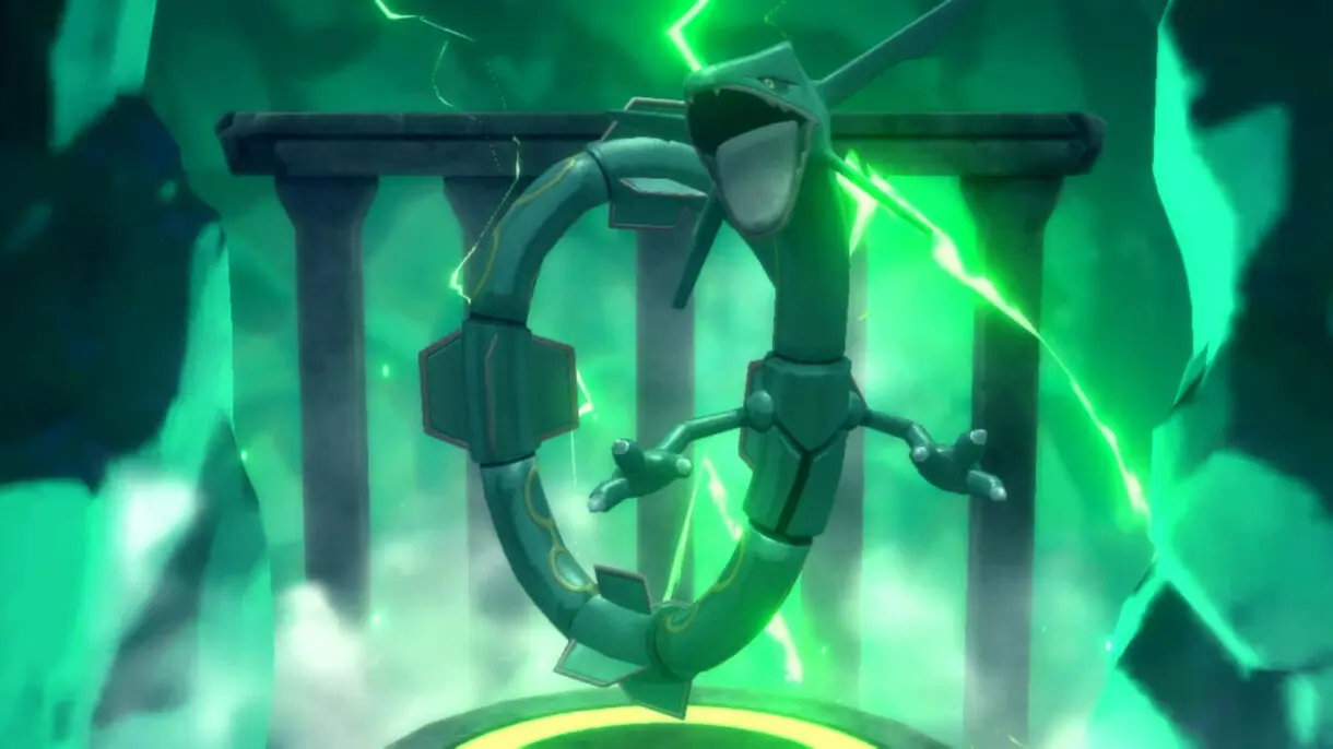 Pokemon Diamante Brillante y Perla Reluciente Rayquaza