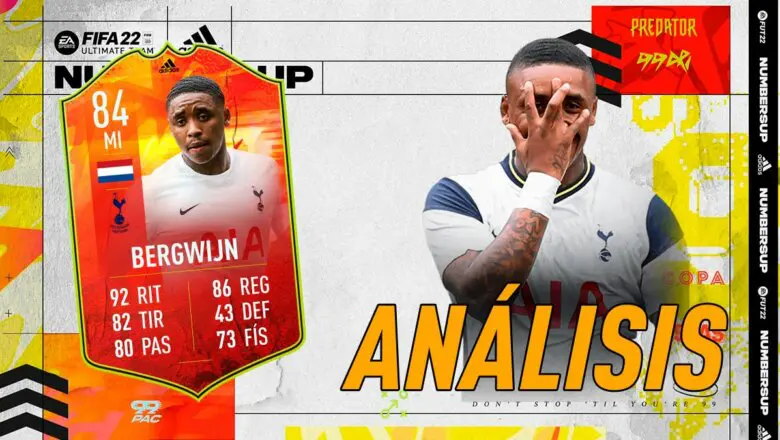 FIFA 22 Ultimate Team Análisis Bergwijn Numbers Up