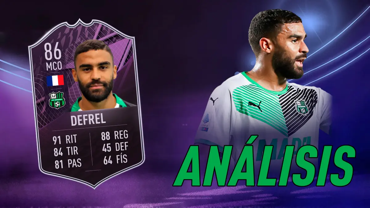 FIFA 22 Ultimate Team Análisis Defrel Jugador de Liga Serie A
