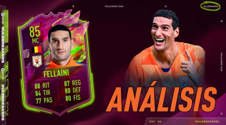 Imagen de FIFA 22: análisis de Marouane Fellaini Rulebreakers gratuito