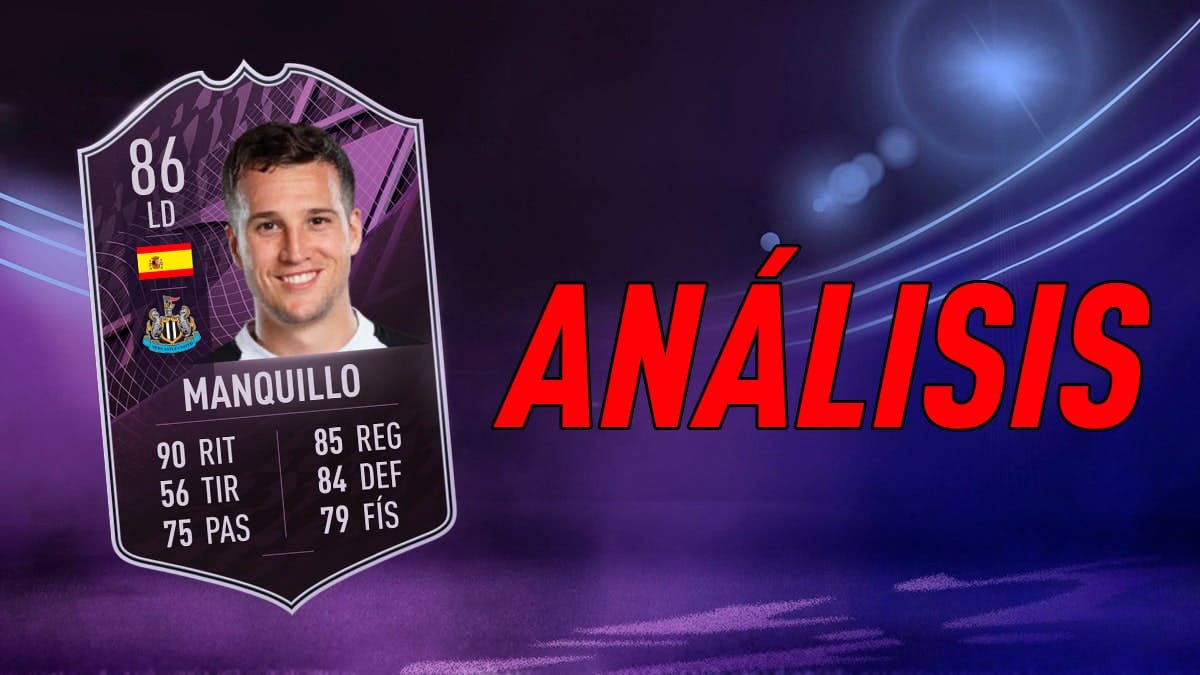 FIFA 22 Ultimate Team Análisis Manquillo Jugador de Liga Premier League