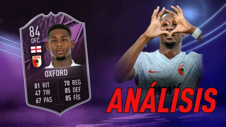 FIFA 22 Ultimate Team Análisis Oxford Jugador de Liga
