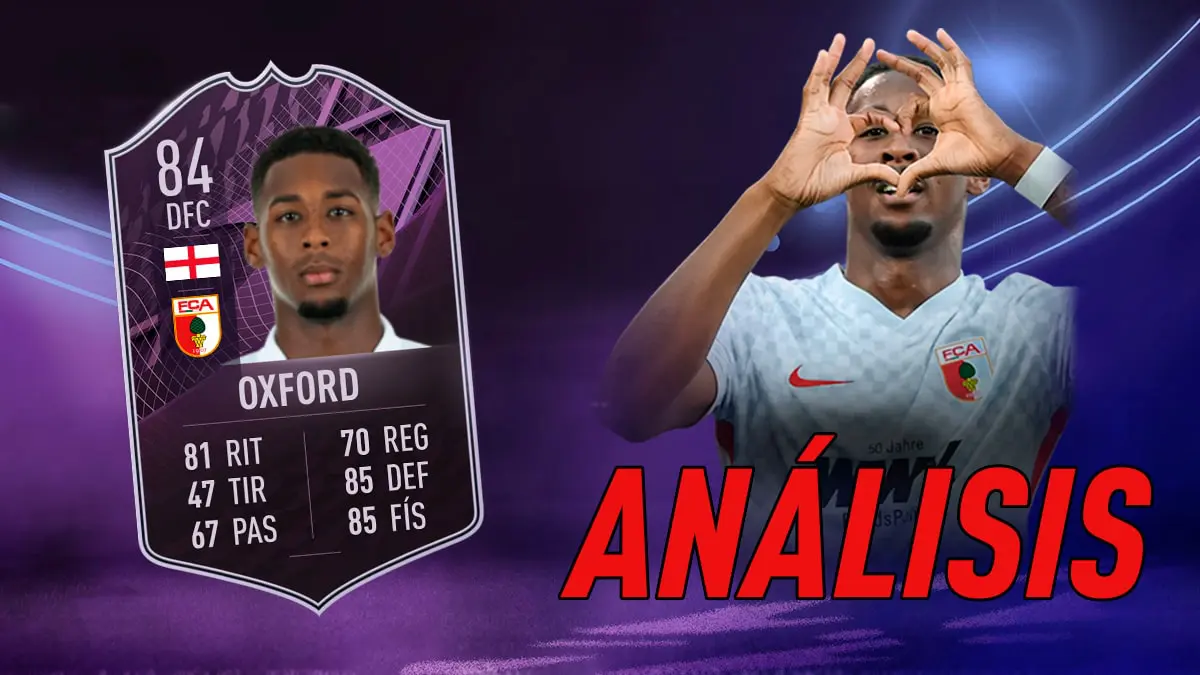 FIFA 22 Ultimate Team Análisis Oxford Jugador de Liga