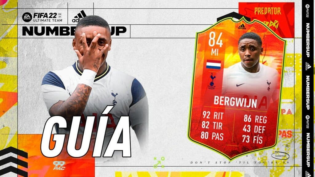 FIFA 22 Ultimate Team Guía Bergwijn Numbers Up
