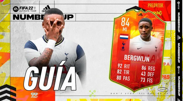 Imagen de FIFA 22: guía para conseguir a Steven Bergwijn Numbers Up gratuito