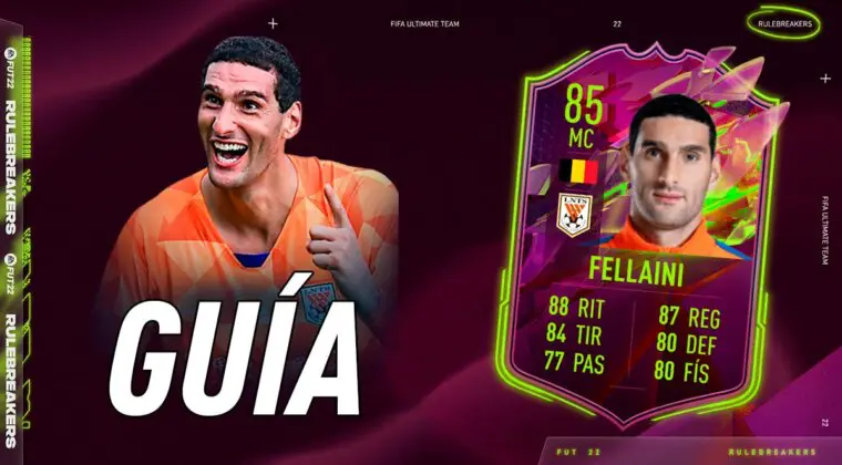 Imagen de FIFA 22: guía para conseguir a Marouane Fellaini Rulebreakers gratuito