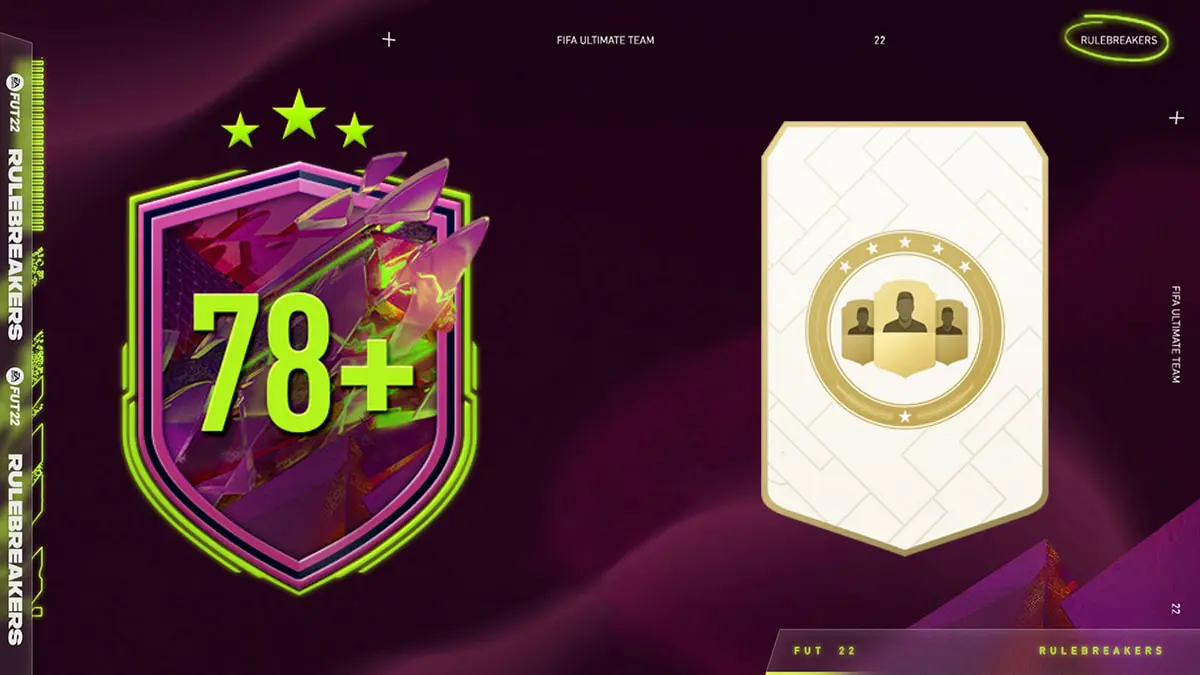 FIFA 22 Ultimate Team SBC Elección de Jugador 78+