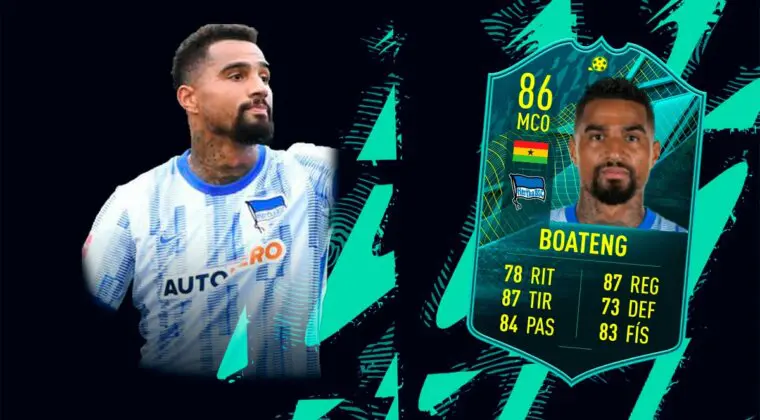 Imagen de FIFA 22: ¿Merece la pena Kevin-Prince Boateng Moments? + Solución del SBC