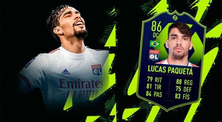 Imagen de FIFA 22: ¿Merece la pena Lucas Paquetá POTM de la Ligue 1? + Solución del SBC
