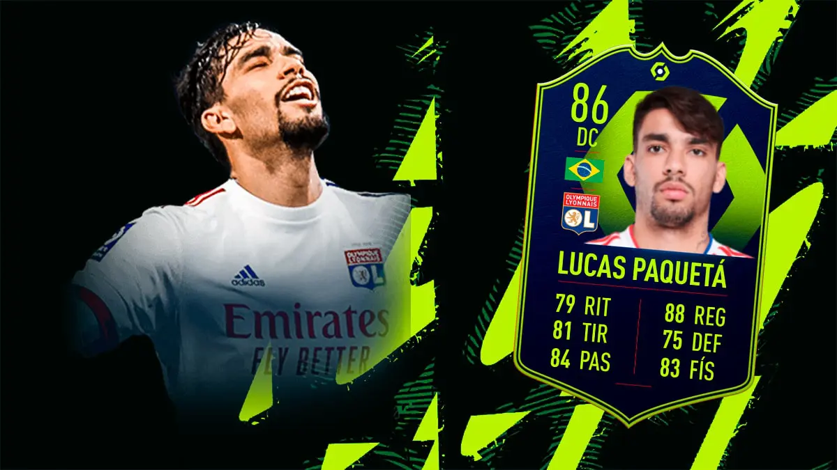 FIFA 22 Ultimate Team SBC Lucas Paquetá POTM Ligue 1 octubre