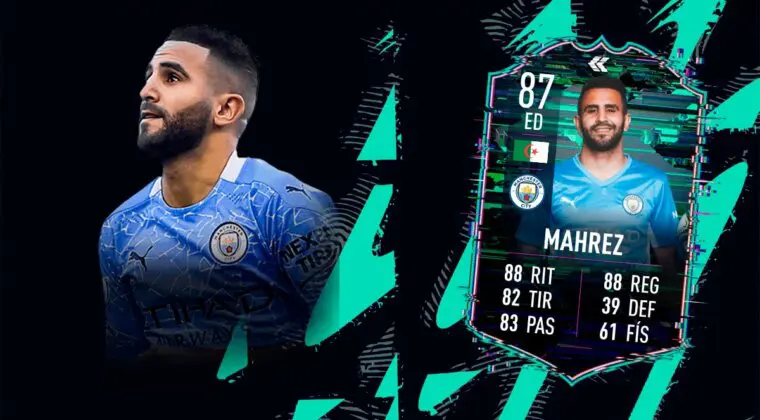 Imagen de FIFA 22: ¿Merece la pena Riyad Mahrez Flashback? + Solución del SBC