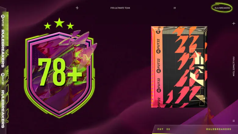 FIFA 22 Ultimate Team SBC Mejora de 78